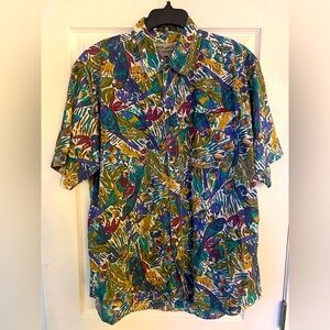 Royal Robbins Button Up Parrot Shirt